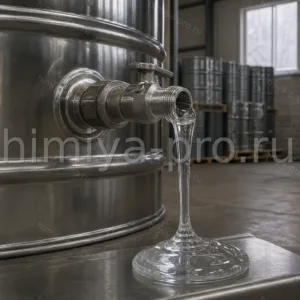 Экстремально вязкая бесцветная жидкость ПМС-30000 в бочке, PDMS 30000 сСт для тяжёлых демпферов