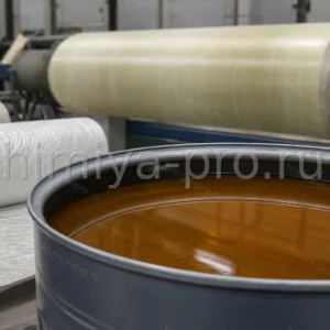 Ненасыщенная полиэфирная смола PRE-3503A ортофталевого типа в бочке для ручного ламинирования, напыления и намотки стеклопластика