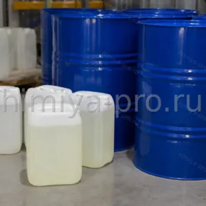 Универсальный растворитель Р-5 по ГОСТ 7827-74 в канистрах и евробарабанах для разбавления лакокрасочных составов.