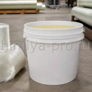 Предускоренная ортофталатная смола BRE PW 05 P для намотки GRP-труб в пластиковом ведре