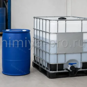 Жидкая каустическая сода марки РД — раствор NaOH в бочке и IBC-контейнере для промышленной дозировки