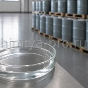 Низковязкая прозрачная эпоксидная смола Ipox ER 1016 на бисфеноле F в чаше — основа для бессольвентных наливных полов