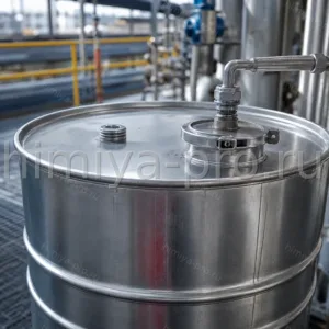 Бесцветная жидкость смеси α-олефинов C14–C16 в бочке — нефтехимическое сырьё для АОС и оксо-синтеза спиртов