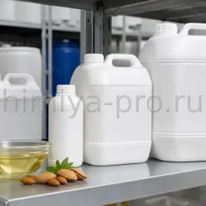 Рафинированное косметическое масло сладкого миндаля CAS 8007-69-0 в канистрах — эмолент для кремов, лосьонов и массажа