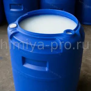 Молочно-белая силиконовая эмульсия Bluesil EMUL 872 в бочке, антипригар и смягчитель для промышленности
