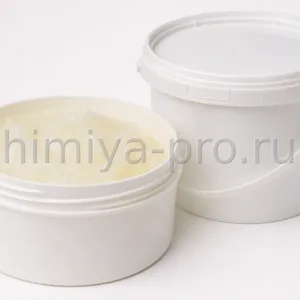 Вазелин белый white petrolatum — белая мазеподобная масса в пластиковой банке и ведре, фармацевтическая основа