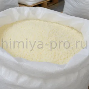 Гранулы соевого воска воскообразной формы в промышленном мешке для свечного и косметического производства, оптовые поставки