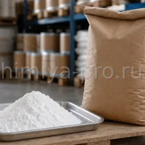 Белый порошок гидроксиэтилцеллюлозы в промышленном мешке, загуститель для лакокрасочных материалов и косметики, CAS 9004-62-0