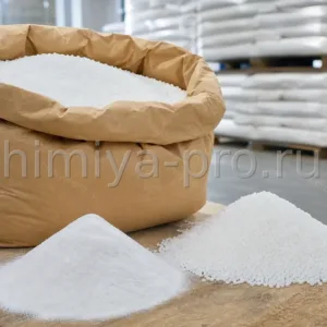 Полиэтиленовый воск PE WAX PL-6A CAS 9002-88-4 в виде белого порошка и гранул в мешке на складе полимерных добавок