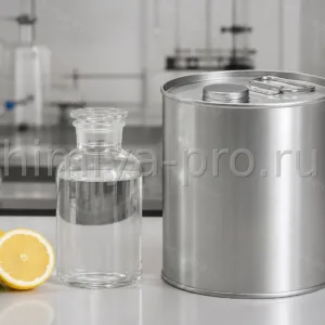 Бесцветная жидкость D-лимонена CAS 5989-27-5 с цитрусовым запахом, монотерпеновый растворитель в стеклянной и промышленной таре
