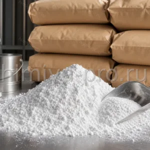 Рутильный диоксид титана 80% CAS 13463-67-7 — белый порошок пигмента в мешках для экономичных рецептур покрытий
