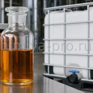 Янтарная жидкость натриевой соли толилтриазола TTA·Na 50% в IBC — ингибитор коррозии меди, латуни и бронзы