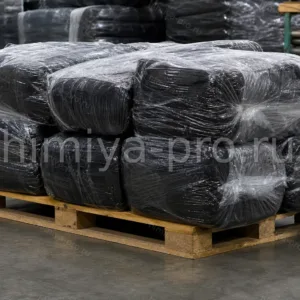 Несопряжённый каучук EPDM в полиэтиленовых байках по 35 кг на паллете склада эластомерного сырья