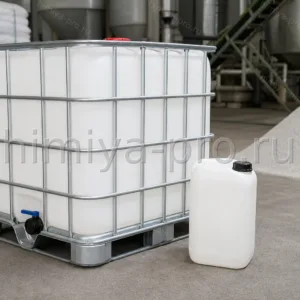 Вязкая ортофосфорная кислота 85 процентов H3PO4 в IBC и канистрах для удобрений, фосфатирования металла и пищевой промышленности