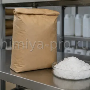 Белые хлопья лауриновой кислоты в мешке 25 кг для мыла, косметики и пищевой промышленности оптом