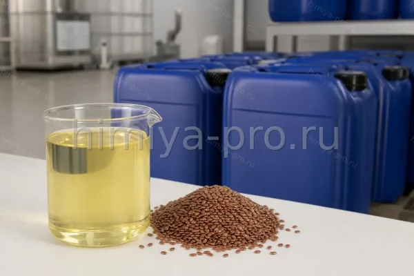 ЛЬНЯНОЕ РАФИНИРОВАННОЕ, CAS 8001-26-1, жидкость