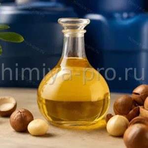 Золотистое натуральное рафинированное масло макадамии CAS 129811-19-4 с орехами для премиальной косметики