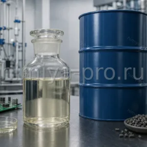 Бесцветная метансульфоновая кислота в стекле и бочке — сильная органическая кислота для катализа и очистки