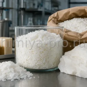 Миристиновая кислота CAS 544-63-8: белые восковые хлопья насыщенной жирной кислоты для мыла и косметики