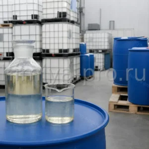 Водный раствор ортофосфорной кислоты H3PO4 в химически стойких бочках и IBC на складе неорганических кислот