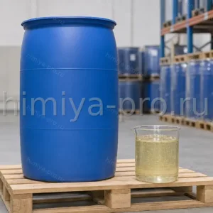 Вязкая жидкость лауретсульфата натрия AES-2/70% в бочке — концентрированное анионное ПАВ C12–C14, CAS 9004-82-4