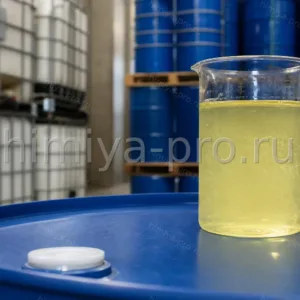 Вязкая бесцветная жидкость катионного ПАВ WEDOQUAT EMBKC-80 в бочке — кондиционер и антистатик для текстиля и косметики