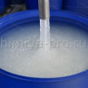 Прозрачная жидкость или паста катионного ПАВ на основе четвертичных аммониевых солей в бочке — кондиционирующее сырьё