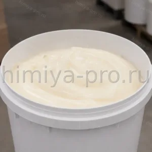 Восковая паста цетилстеарилового эфира полиоксиэтилена CSAE20 в промышленном ведре для эмульсий масло-в-воде