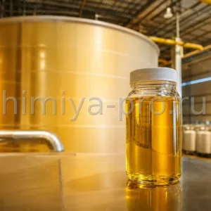 Прозрачное золотистое пальмовое масло-олеин IFFCO CP 6, жидкая фракция для жарки, маргаринов и розлива в бутылки