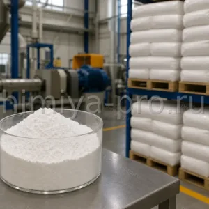 Хлорированный полиэтилен 135A с 36% хлора: белый порошок CPE для оконных профилей и труб PVC, мешки 25 кг