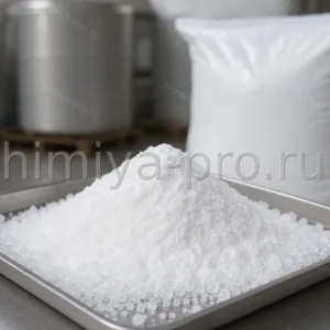 Белые кристаллы сульфаминовой кислоты H3NSO3 для промывки котлов, чистящих средств и химии