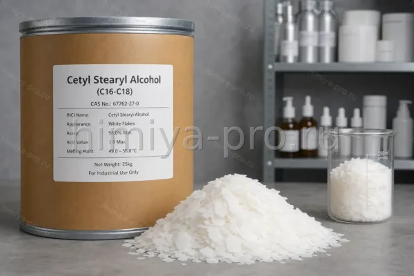 Цетилстеариловый спирт С16-С18, CAS 67762-27-0