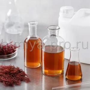 Янтарная жидкость экстракта цитоплазмы красной водоросли каллиблефариса — увлажняющий актив для косметики
