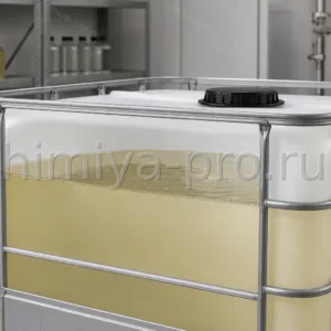 Прозрачная жидкость алкилполигликозида C8–C10 в IBC, зелёное ПАВ для бытовой химии и косметических средств