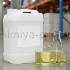 Бледно-жёлтая жидкость DDAC в промышленной канистре HDPE для дезинфекции и санитарной обработки