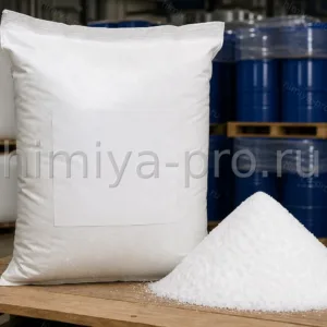 Белый кристаллический порошок Трилона B (EDTA-2Na·2H2O) в мешке 25 кг для водоподготовки и комплексонов