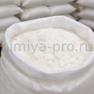 Белые хлопья лауриновой кислоты C12 CAS 143-07-7 в мешке 25 кг для мыла, ПАВ и лауратов металлов