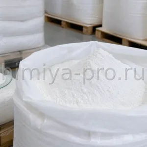 Белый мелкокристаллический порошок карбоната лития Li2CO3 в мешке 25 кг для стекла, керамики и флюсов