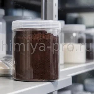 Оксид тербия Tb4O7 тёмно-коричневый порошок в таре для люминофоров и оптических материалов на складе