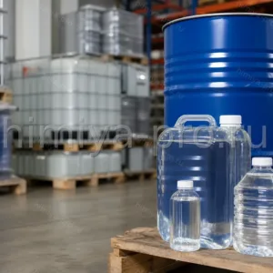 Н-пропанол пропиловый спирт прозрачная жидкость в канистрах и бочках на складе промышленных растворителей