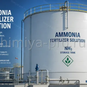 Аммиачная вода 25% на складе химического сырья оптом, промышленная фасовка для производства