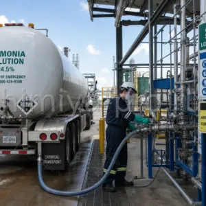 Аммиак водный марки А на складе химического сырья оптом, промышленная фасовка для производства