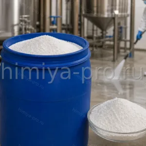 Хлорная известь 25 % активного хлора по ГОСТ Р 54562 — белый порошок в мешках для водоподготовки оптом