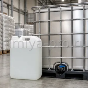 Водный раствор сорбита D-глюцита в канистрах и IBC на складе пищевых ингредиентов, прозрачная вязкая жидкость