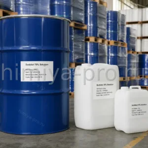 Сорбитовый сироп Sorbitol 70% solution E420(ii) в стальных бочках и канистрах на складе подсластителей