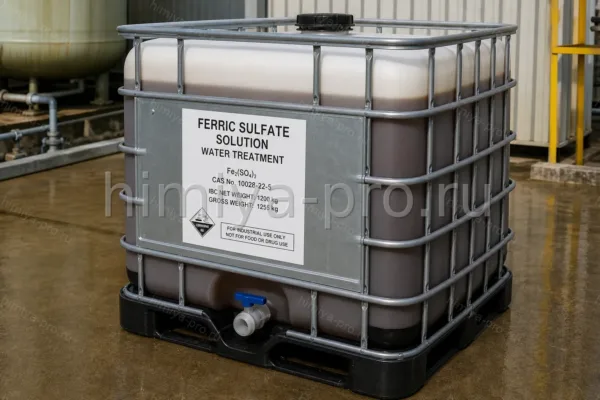 Сульфат железа Ferric-3 (), CAS 10028-22-5, раствор