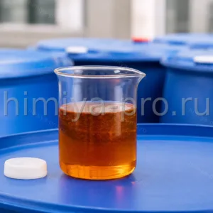 Янтарная вязкая жидкость LABSA — линейный алкилбензолсульфонат, сырьё для анионных ПАВ в бытовой и промышленной химии