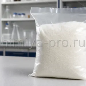 Белые гранулы сополимера метилметакрилата и бутилакрилата CAS 25852-37-3 в промышленной упаковке для ЛКМ и пластиков