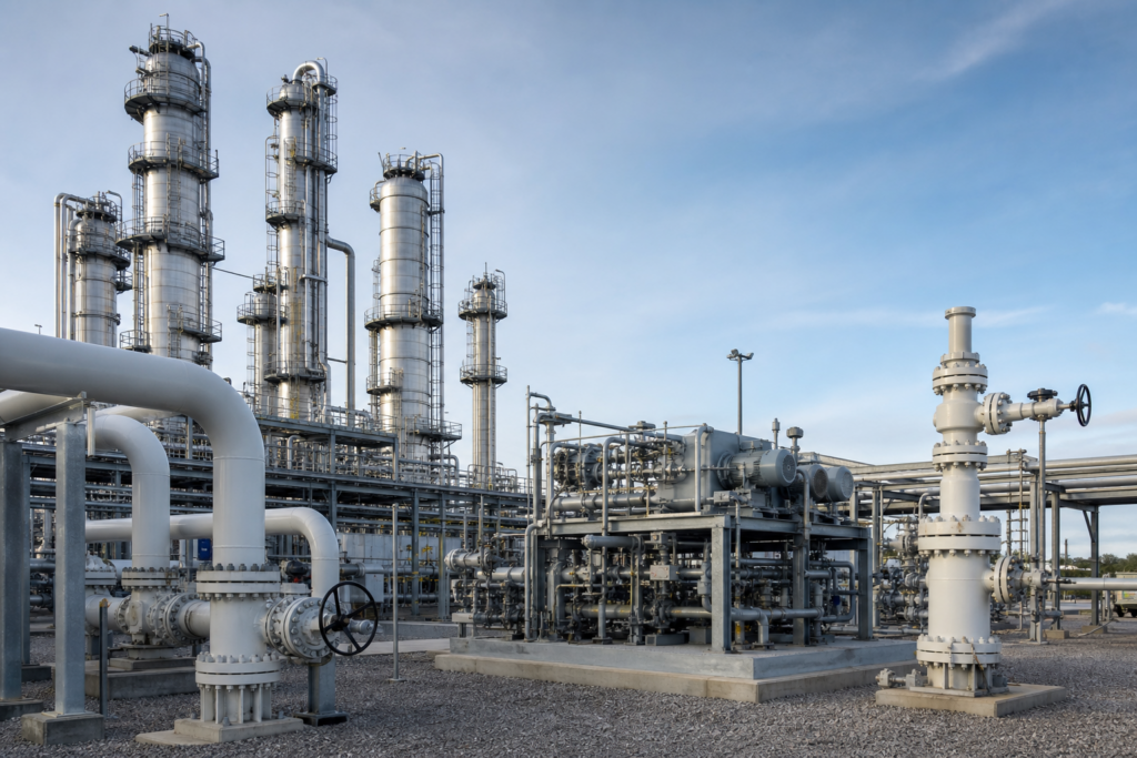 Промышленные колонны улавливания CO2 и трубопроводы CCS-установки, тема резерва углеродных единиц в реестре
