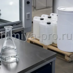Бесцветная метансульфоновая кислота 99% в промышленных канистрах и бочке на складе химического реагента